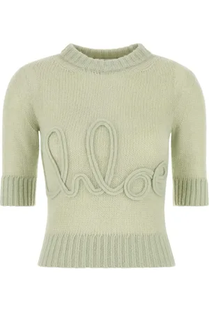 Chloé Maglione con applicazione logo