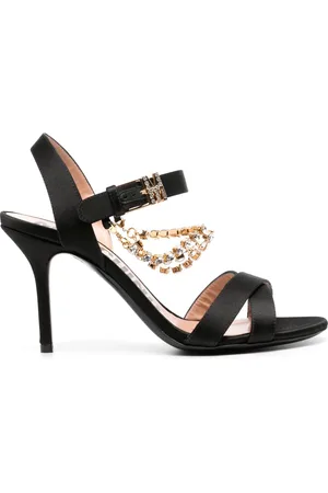 Moschino Sandali con strass 100mm