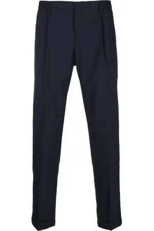 BRIGLIA Pantaloni sartoriali con risvolto