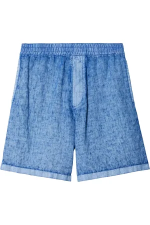 Burberry Shorts con applicazione Equestrian Knight