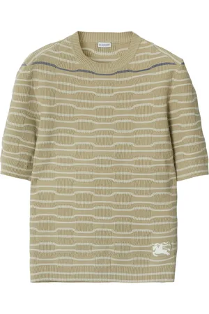 Burberry T-shirt con ricamo