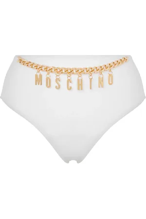 Moschino Slip bikini con catena