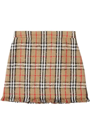 Burberry Minigonna Vintage Check bouclé