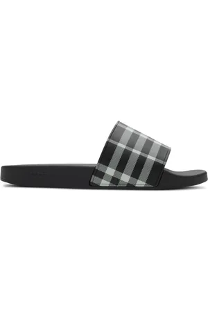 Burberry Sandali slides a quadri