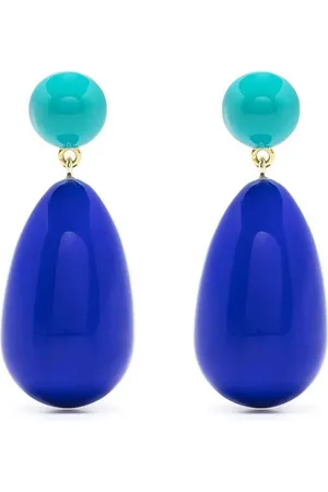 ESHVI Orecchini con pendente bicolore