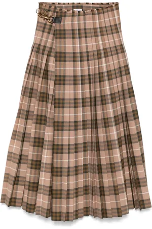 Burberry Gonna lunga con motivo Vintage Check