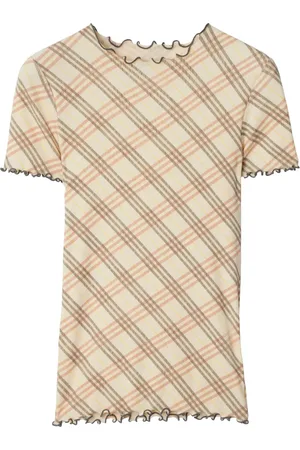 Burberry T-shirt a quadri