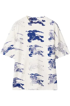Burberry T-shirt Equestrian Knight a maniche corte