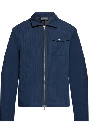 Moncler Giacca-camicia seersucker