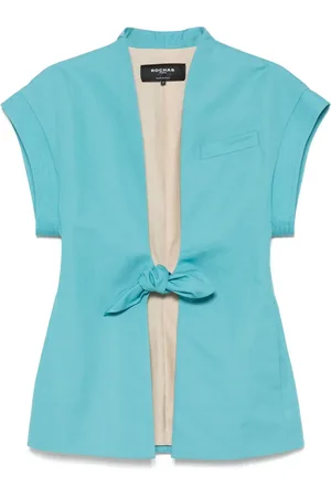 Rochas Gilet con fiammatura