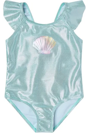 SOLISWIM KIDS Costume da bagno metallizzato