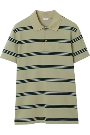 Burberry Polo a righe in cotone