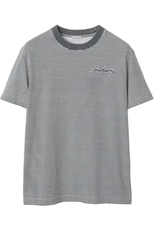 Burberry T-shirt in cotone a righe
