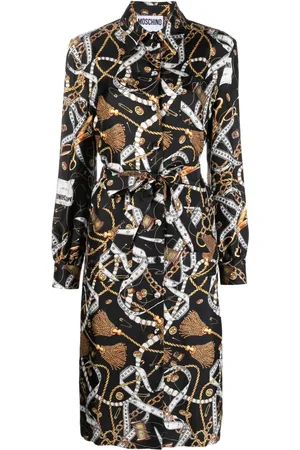 Moschino Abito midi con stampa