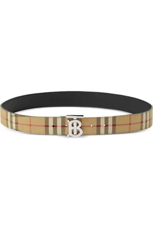 Burberry Cintura Vintage Check reversibile