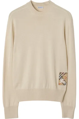 Burberry Maglione in lana con motivo a quadri