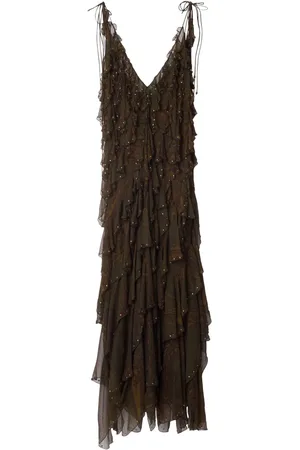 Burberry Abito con stampa paisley