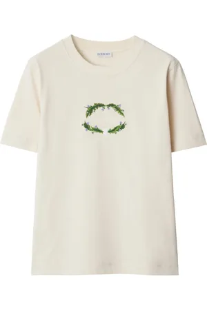 Burberry T-shirt con ricamo