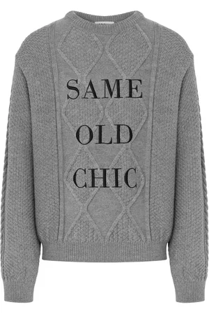 Moschino Maglione con ricamo