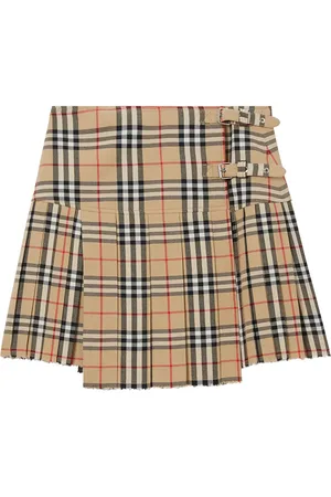 Burberry Minigonna con stampa Vintage Check