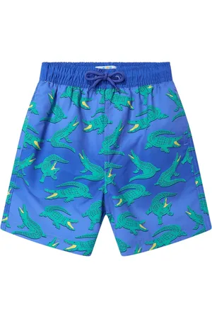 SOLISWIM KIDS Costume da bagno con stampa coccodrillo