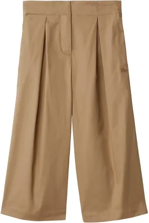 Burberry Pantaloni con pieghe EKD