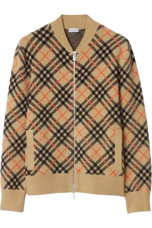 Burberry Cardigan a quadri