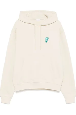 Burberry Felpa con logo B e cappuccio