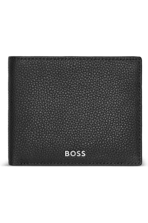 HUGO BOSS Portafoglio in pelle con logo