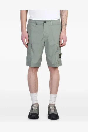 Stone Island Shorts con applicazione Compass