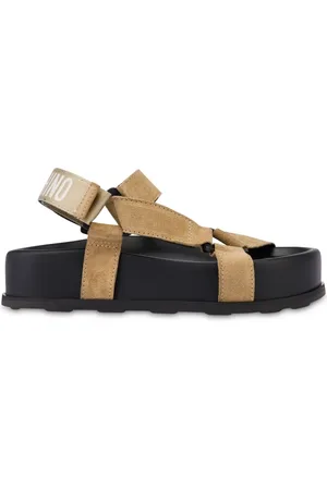 Moschino Sandali in pelle scamosciata