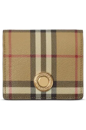 Burberry Portafoglio Vintage Check piccolo