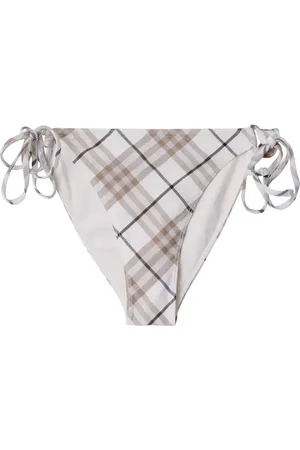 Burberry Slip bikini a quadri