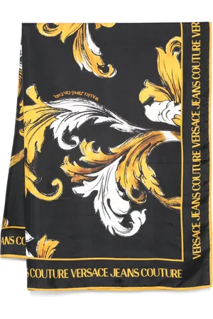 VERSACE Pareo con stampa Barocco