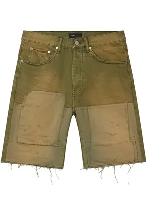 Purple Brand Shorts P059 Patchwork Overdye