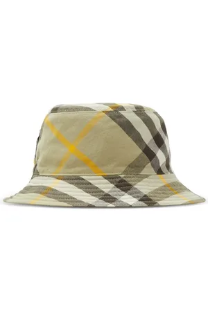 Burberry Cappello bucket reversibile a quadri