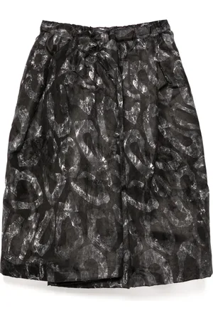 Comme des Garçons Gonna con stampa grafica