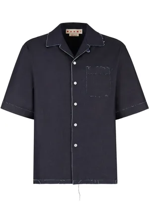 Marni Camicia denim a maniche corte