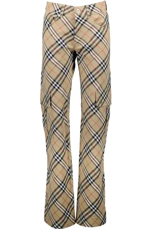 Burberry Pantaloni a quadri