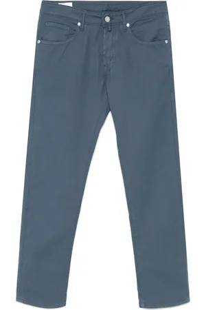 Incotex Pantaloni affusolati con applicazione