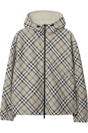 Burberry Giacca reversibile con cappuccio