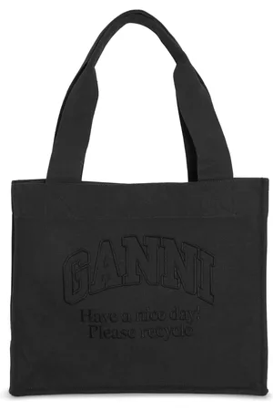 Ganni Borsa tote con ricamo