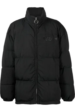 Moschino Cappotto imbottito con stampa