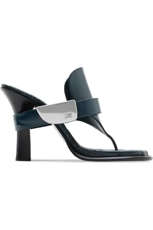 Burberry Sandali Bay in pelle