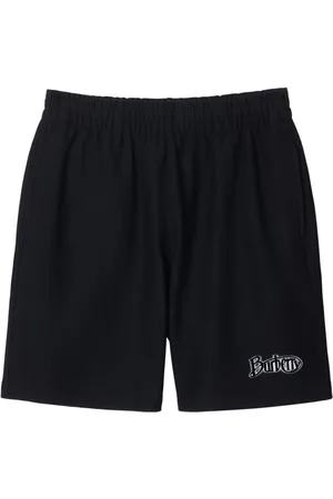 Burberry Shorts con logo floccato
