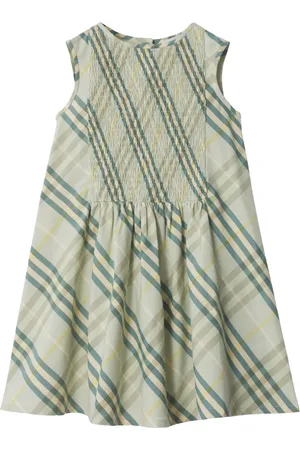 Burberry Abito a quadri in popeline