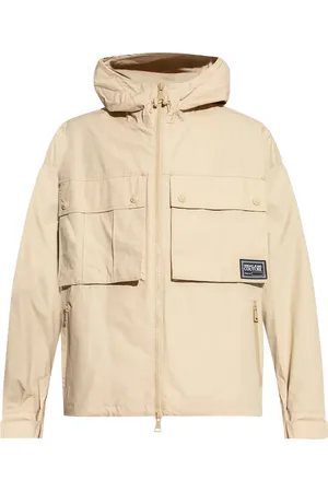 VERSACE Giacca in cotone con cappuccio