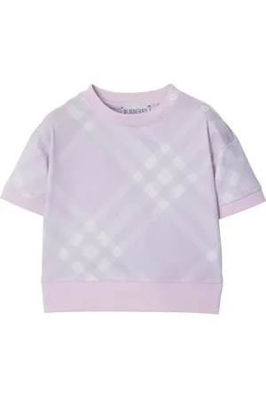 Burberry T-shirt a quadri