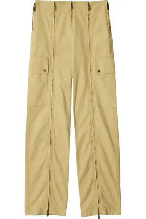 Burberry Pantaloni dritti con zip