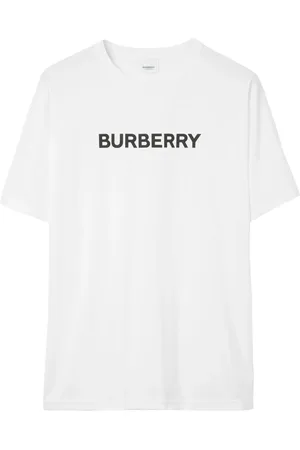 Burberry T-shirt in cotone con stampa